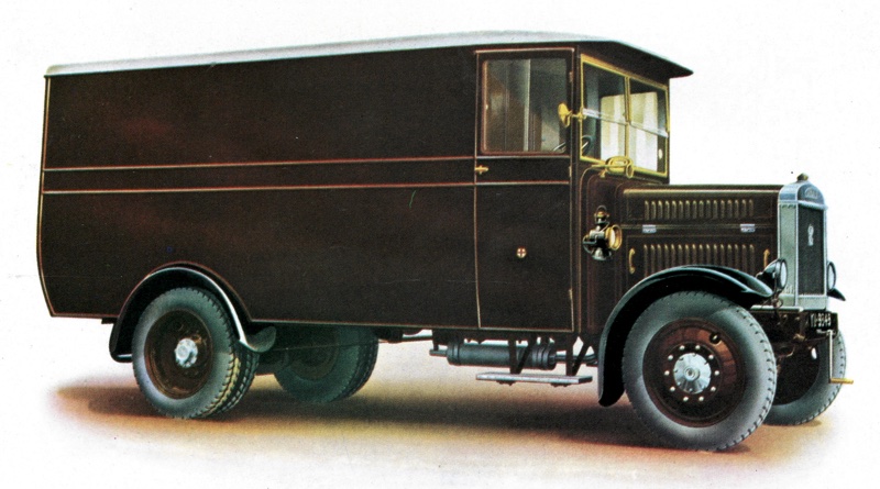 1928 Leyland Bullion Van